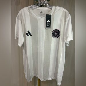 Adidas Inter Miami Lionel Messi #10 MLS Soccer Jersey Youth XL White NWT